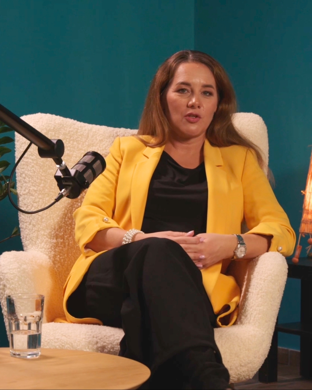 Podcast set BLUE WALL